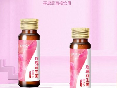 百未草玫瑰益生菌植物飲品源頭工廠加工定制批發