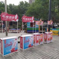 西安促銷桌定做,超市試吃臺.鋁合金招生桌,西安便攜折疊促銷桌