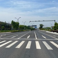 南京交通道路警示告知標線劃線